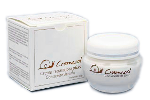 Cremacol Facial Recovery Cream with Snail Extract and Emu Oil