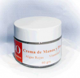 Green-Red Seaweed Hand and Feet Cream with Glycoproteins